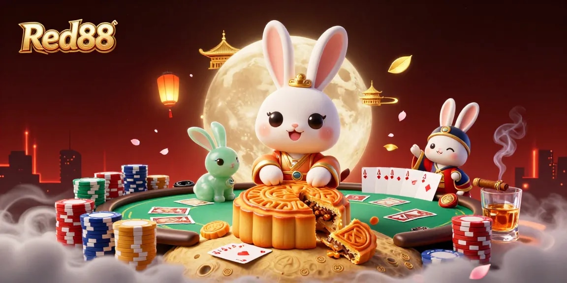 Engage with Red88 by betting on poker tables filled with color-rich chips and cards.