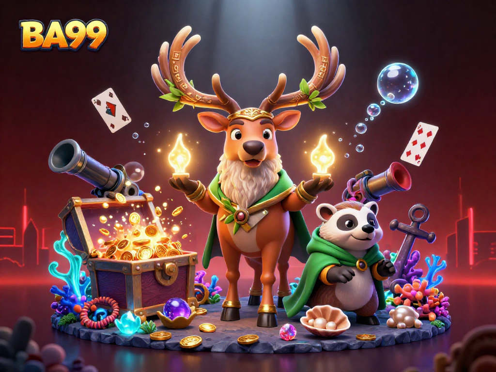 Engage in a thrilling gaming adventure at BA99, where magical creatures and treasures await.