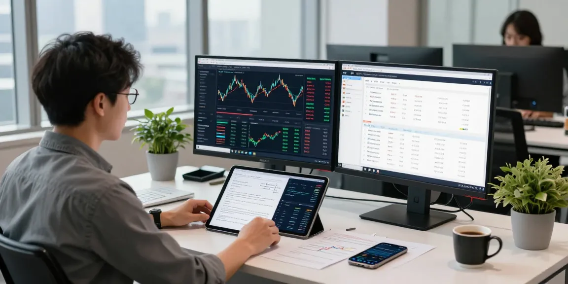 Hang Seng constituent stock API analysis in a modern financial workspace