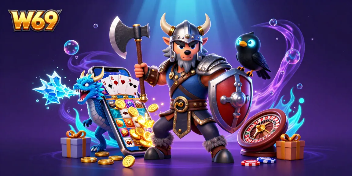W69 casino warriors bring excitement with vibrant slots and gaming elements.