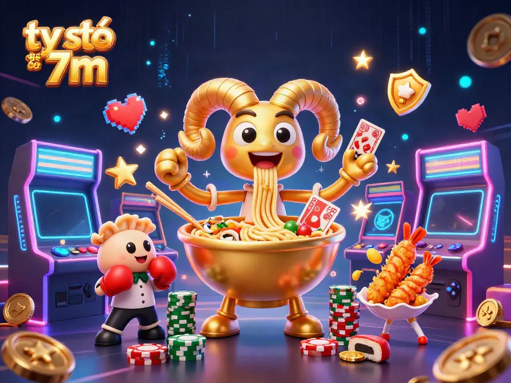 Experience the action of tỷ số trực tuyến 7m in this dynamic and colorful gambling scene featuring animated characters.