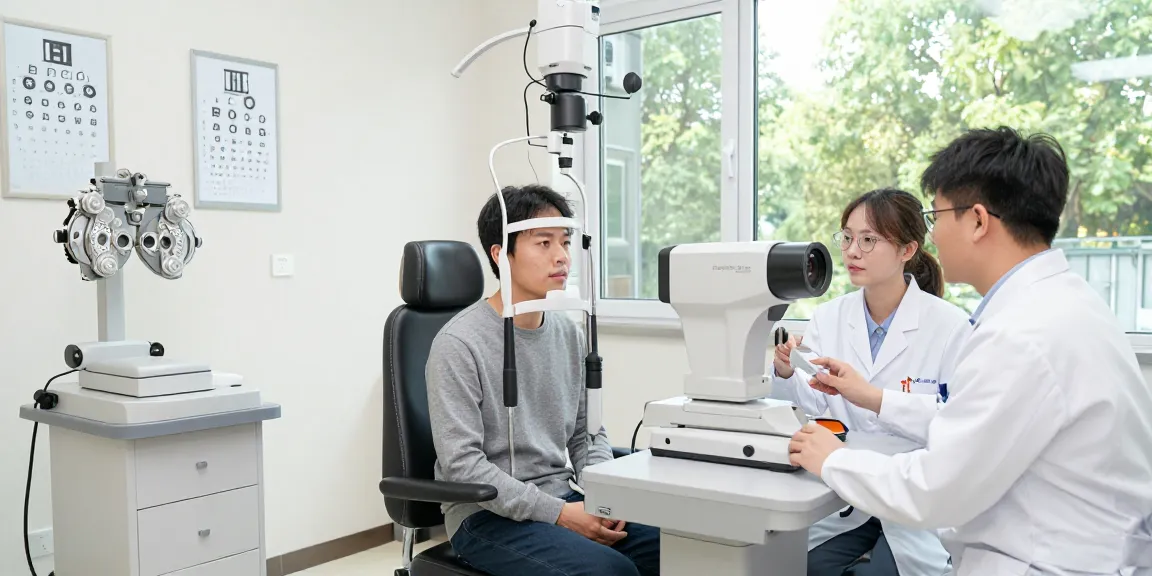 Comprehensive eye care assessment at snuseoulglobal.com featuring advanced diagnostic technology and a patient-focused environment.