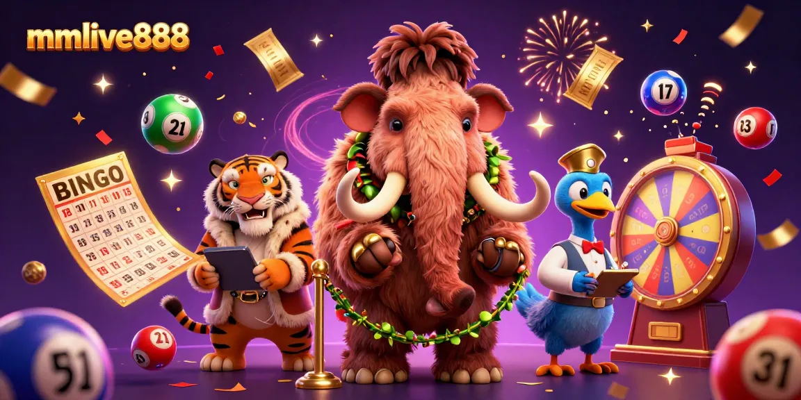 Engage with mmlive888's vibrant live casino experience featuring playful 3D characters.