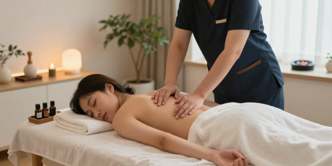 Providing 천호동출장마사지 in a serene home environment with professional therapist.