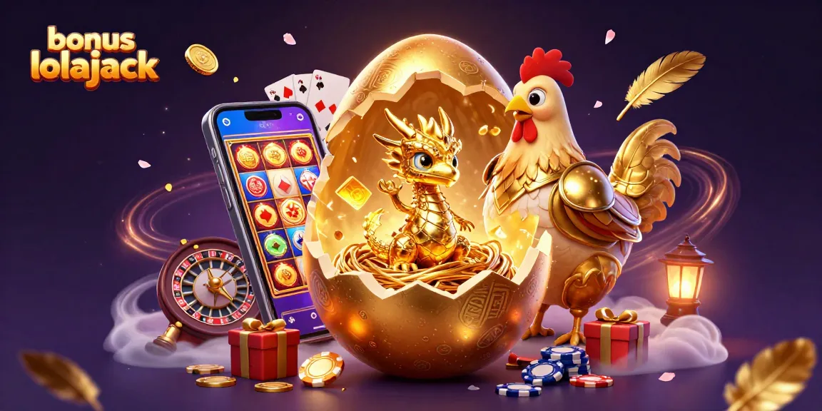 Engage in thrilling gameplay with bonus de casino lolajack as golden dragon emerges from a nest of poker chips.