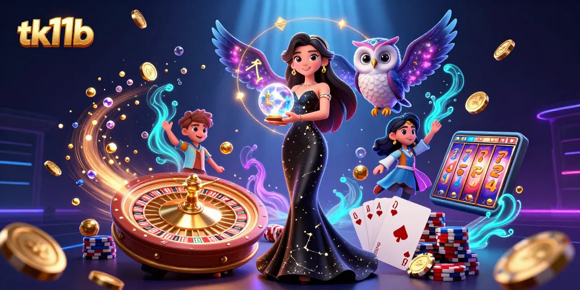Experience thrilling gameplay at tk11b with captivating slot reels and stunning casino elements.