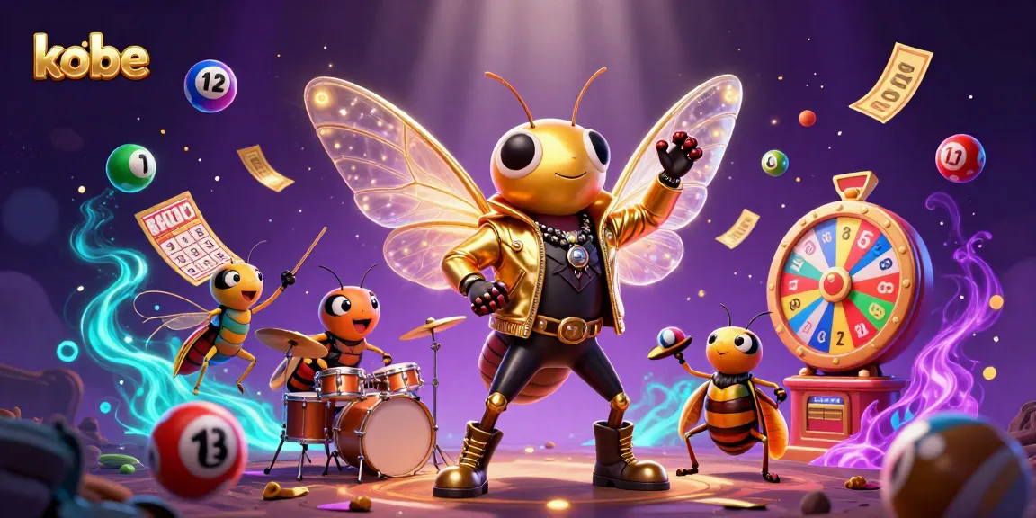 Experience the excitement of kobe as the cicada rock star leads a vibrant casino celebration with dynamic lottery elements.